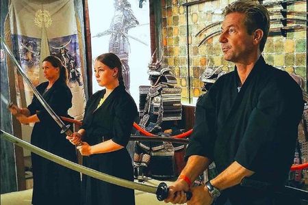 Samurai Sword Experience (Family Friendly)at SAMURAI MUSEUM TOKYO