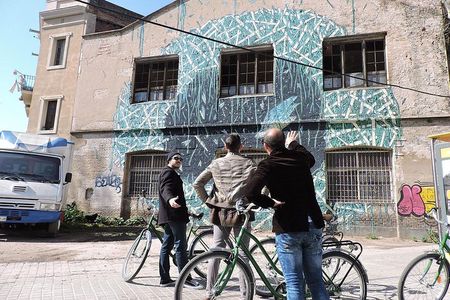 Barcelona Street Art and Graffitti Bicycle Tour