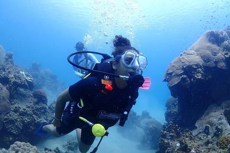 Introductory dive for non-certified divers