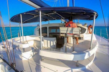 Private Catamaran from Cancun to Isla Mujeres | For up to 30 pepl