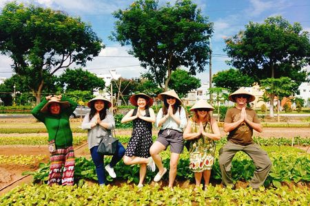 Home Cooking Class: Market, Garden and cooking 4 dishes