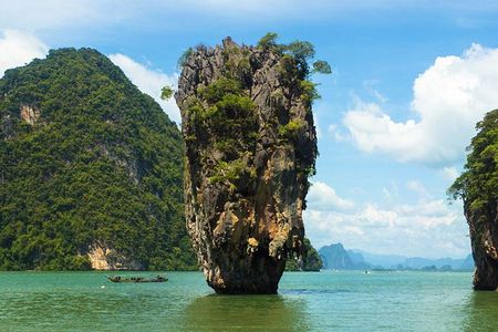 Krabi to James Bond Island Tour Including Sea Canoeing by Longtail Boat