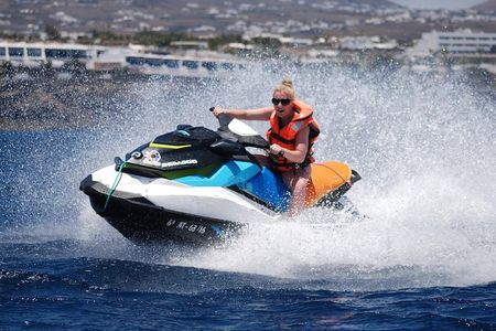 Jet Ski at Playa Quemada Lanzarote