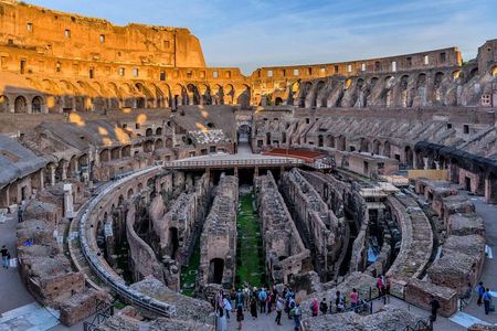 Rome: Colosseum, Forum & Palatine with Arena Access + Audio Guide