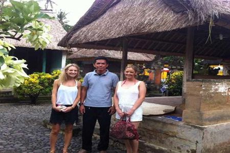 DayTour:Traditional House-Batuan-Tirta Empul- Ubud Rice field-Kintamani Volcano 