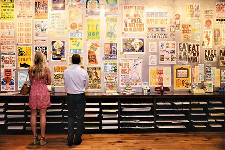Hatch Show Print Studio Tour & Country Music Hall of Fame Combo