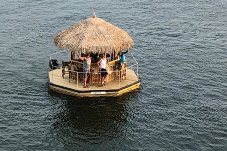 Destin's Floating Tiki Bar Cruise: 360° Harbor Views