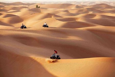 Morning Desert Safari with Quad Bike Tour Abu Dhabi 