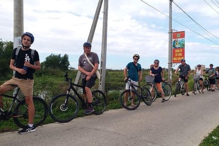 Hoi An Cycling Around Villages with Basket boat, Cooking Lass & Foot Massage