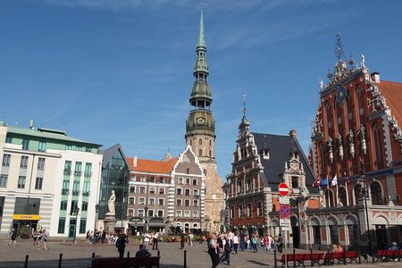 Old Riga Walking Tour / Riga Altstadt Spaziergang