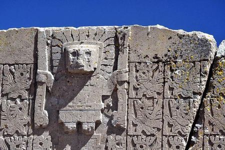 TIWANAKU RUINS. Spiritual & Political Centre - Tiwanaku Culture. 