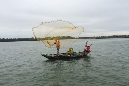 Hoi An Buffalo Riding & Basket Boat Tour with local home cooking