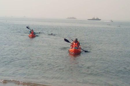 Kayaking and Sandwhich Harbour Dune 4x4 Combo