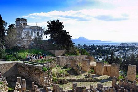 Daytrip to CARTHAGE SIDI BOUSAID TUNIS and BARDO from HAMMAMET