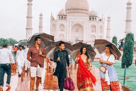 Taj mahal tour with SOS Elephant/Bear wildlife Sanctuary