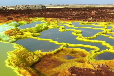 Explore the unique planet, Danakil Depression!