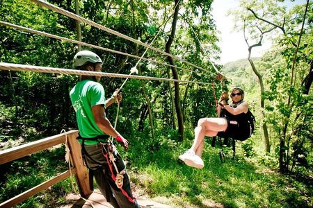 Roatan Canopy Zip Line and Beach Escape