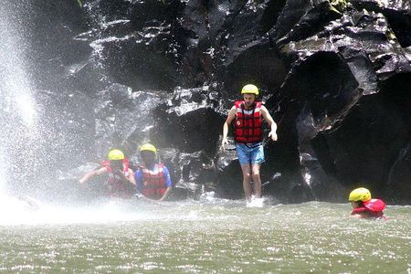 Swim Below the Victoria Falls Sprays Plus Zambezi Rafting