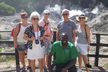 Trip to Soufiere: Volcano, Twin Pitons, Waterfall, Mud Bath & Botanical Garden 