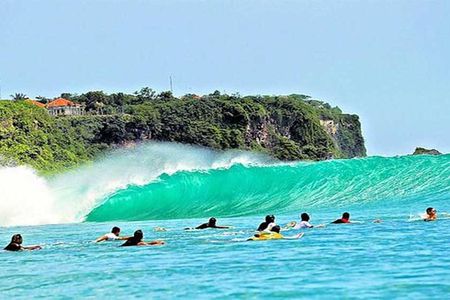 Padang-Padang Beach,UluwatuTemple-Kecak-Dance&Dinner at Jimbaran 