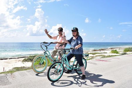 Half-Day Electric Bike Tour of Cozumel's East Side With Lunch
