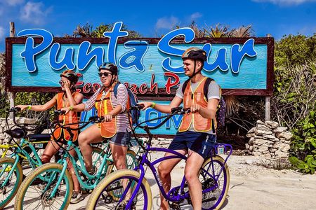 Punta Sur Eco Beach Park Electric Bike Tour in Cozumel