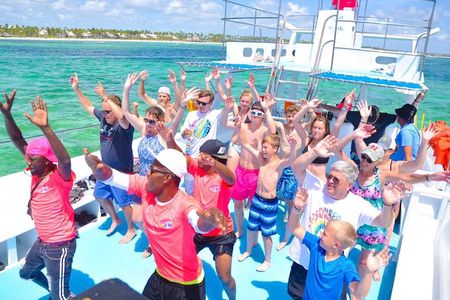 Party boat in Catamaran with Open Bar adults only