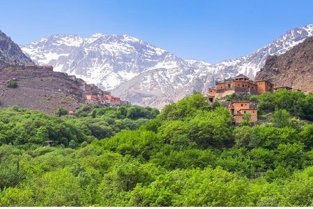 Berber Villages 3 Valleys & Camel ride Atlas Mountains Day Trip 