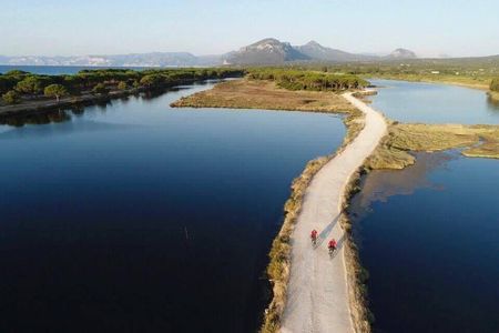From the hills to Oasi Biderosa & Capo Comino with Electric Mountain Bikes