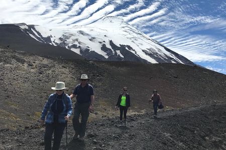 Full day Hiking Solitario trail, Osorno Petrohue Falls