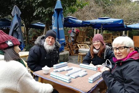 3 hours Xi'an Mahjong Class with Local Tea