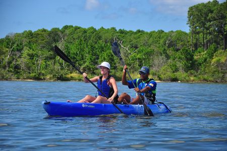 Kayak Water Trail in Red River Park by Adrenailha