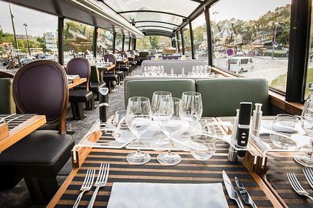 Paris Bustronome Gourmet Sightseeing Lunch on a Panoramic Bus