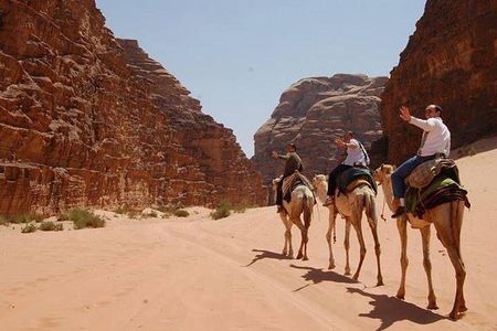 2 days 1 night in wadi rum including Dead Sea And Petra tour 
