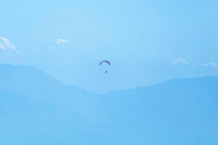 Paragliding from Pokhara