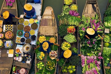 Khlong Lat Mayom & Taling Chan Local Floating Markets Tour (SHA Plus)