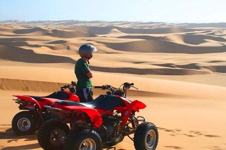 Morning Desert Safari With Quad Biking, Camel Riding and Dune Bashing