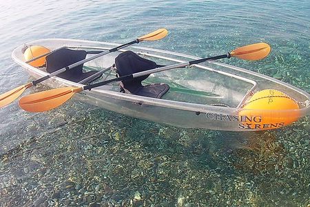 Chasing Syrens Transparent Kayak Winter Tours