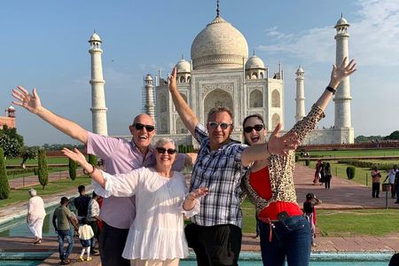 Taj Mahal by Train From Delhi