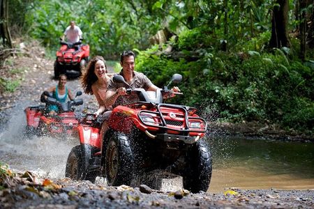ATV - El Valle Beach & Waterfalls (Samana Area), Private Tour