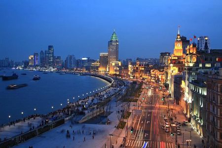 Shanghai Night Tour to Huangpu River Cruise +Dingtaifeng or Buffet at Cruiseship