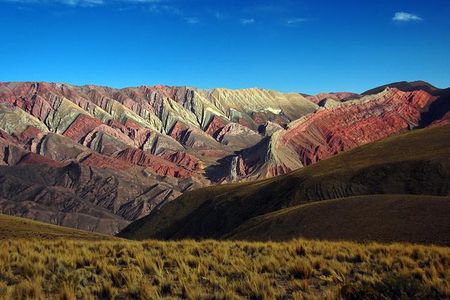 Hornocal, 14 colors mountain, trough Humahuaca´s gorge