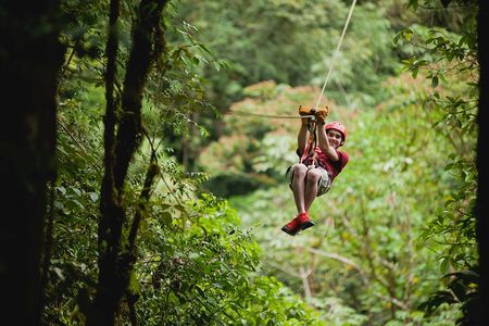 Zipline Adventure San Luis From San José
