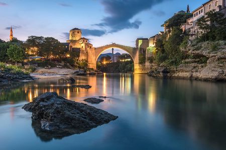 Mostar & Kravice waterfalls full-day guided tour from Omiš