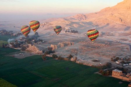Hot Air Balloons Ride in Luxor Egypt