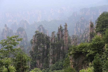 Glass Bridge,Yuanjiajie Avatar Mountain&Tianzi Mountain day tour