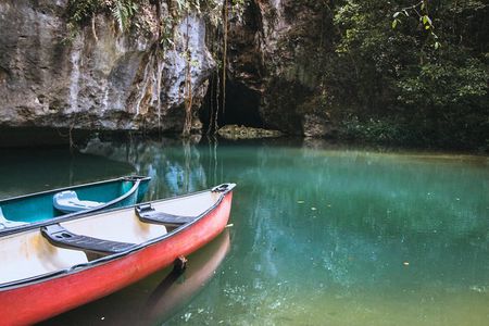 Cave Canoeing with Local Tour Guide