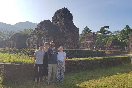 My Son Sanctuary Tour by Car & Hoi An Countryside Tour by Bicycle in One Day