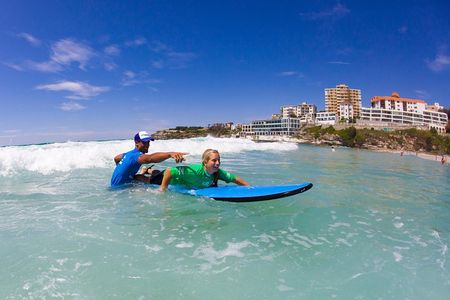 Surfing Lessons on Sydney's Bondi Beach