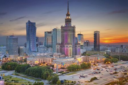 One day tour to Warsaw, from Krakow